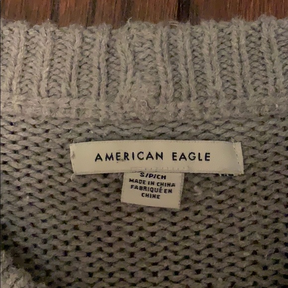 Pink, Gray, and White Stripe sweater - Picture 2 of 2